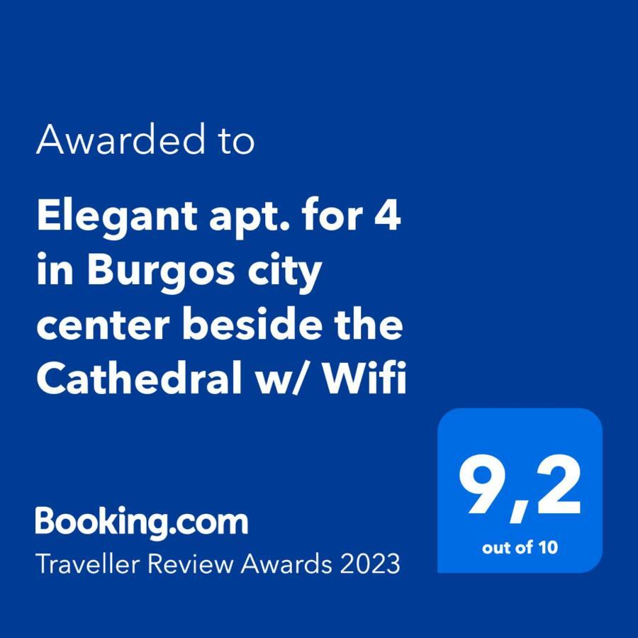 La Catedral Vut - Apt Para 4 Con Wifi En El Centro De Burgo Exteriör bild